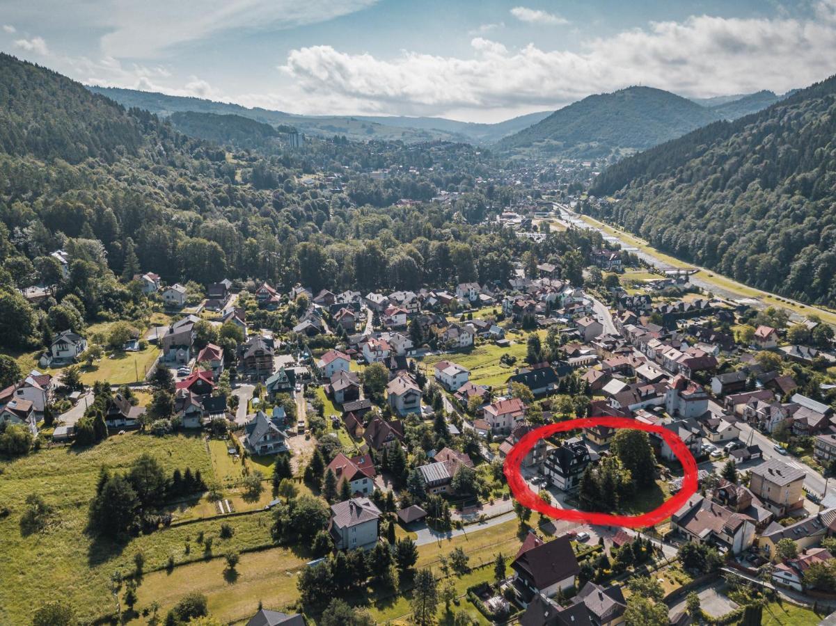 Willa Sniezynka Szczawnica Exteriör bild