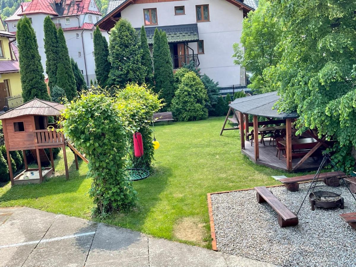 Willa Sniezynka Szczawnica Exteriör bild
